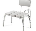 Transfer Bench - Padded Vinyl :: Invacare :: Bathroom Safety Transfer Bench - Padded Vinyl :: Features and Benefits: